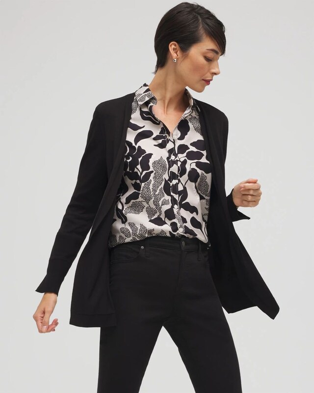Spun Rayon Cardigan - image 1